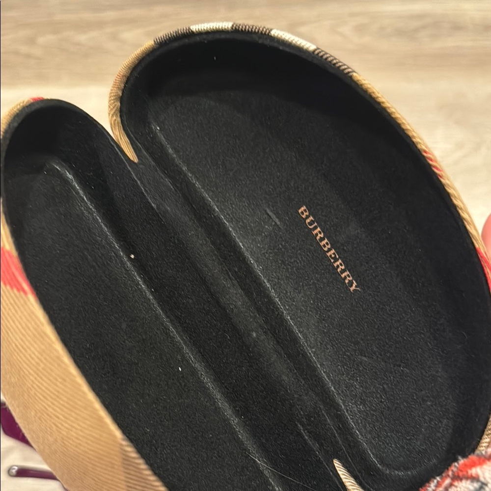 Burberry Purple Sunglasses With Case - Picture 7 of 8